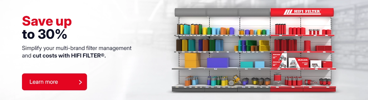 Simplify your multi-brand filter management and cut costs with HIFI FILTER®.