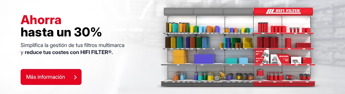 Simplifica la gestión de tus filtros multimarca y reduce tus costes con HIFI FILTER®.